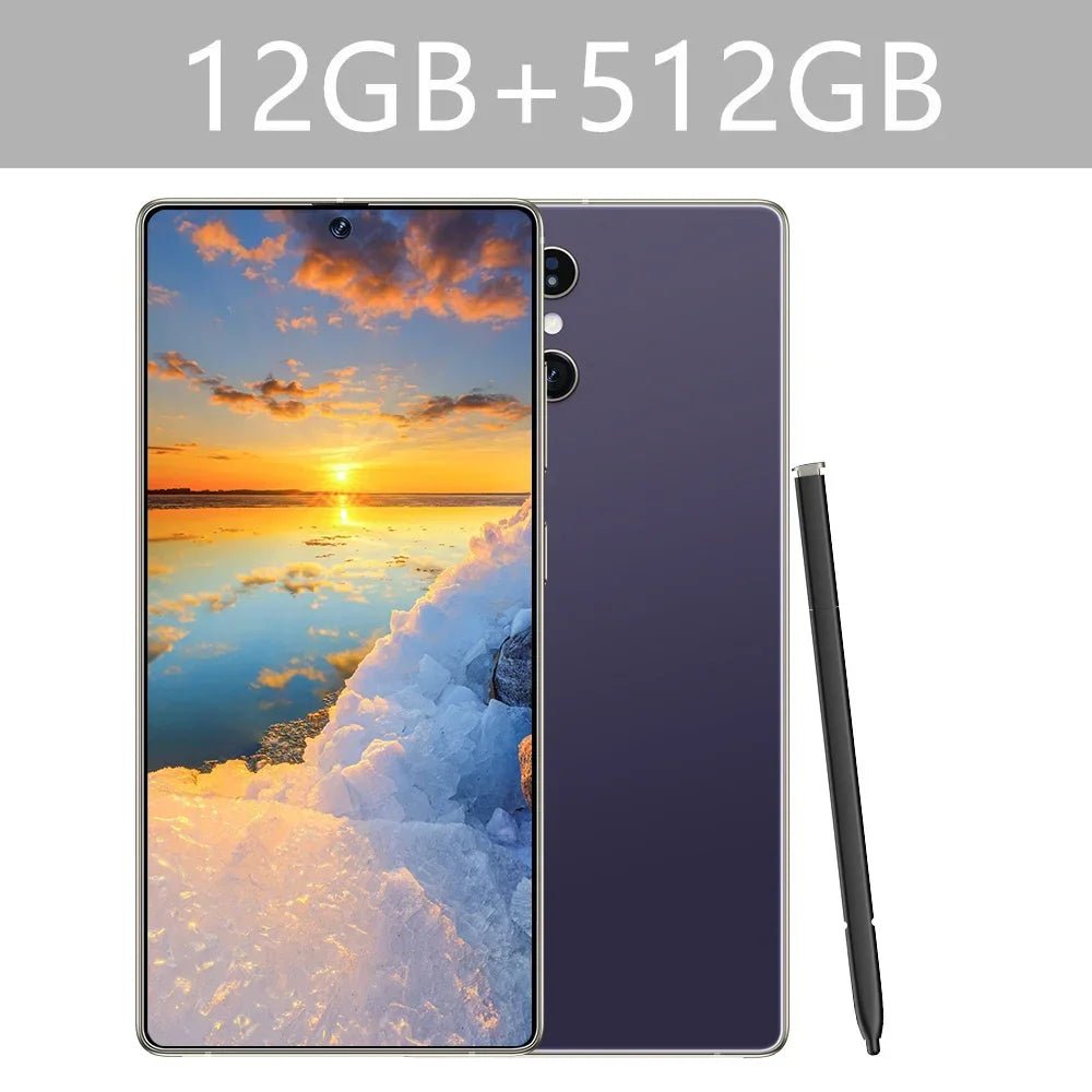 Screen Protectors For SMS 25 Ultra Original Mobile phone 7.3inch HD Android 14 Smartphone Tempered Glass Film For 5G Cell Phones - Evallys.com