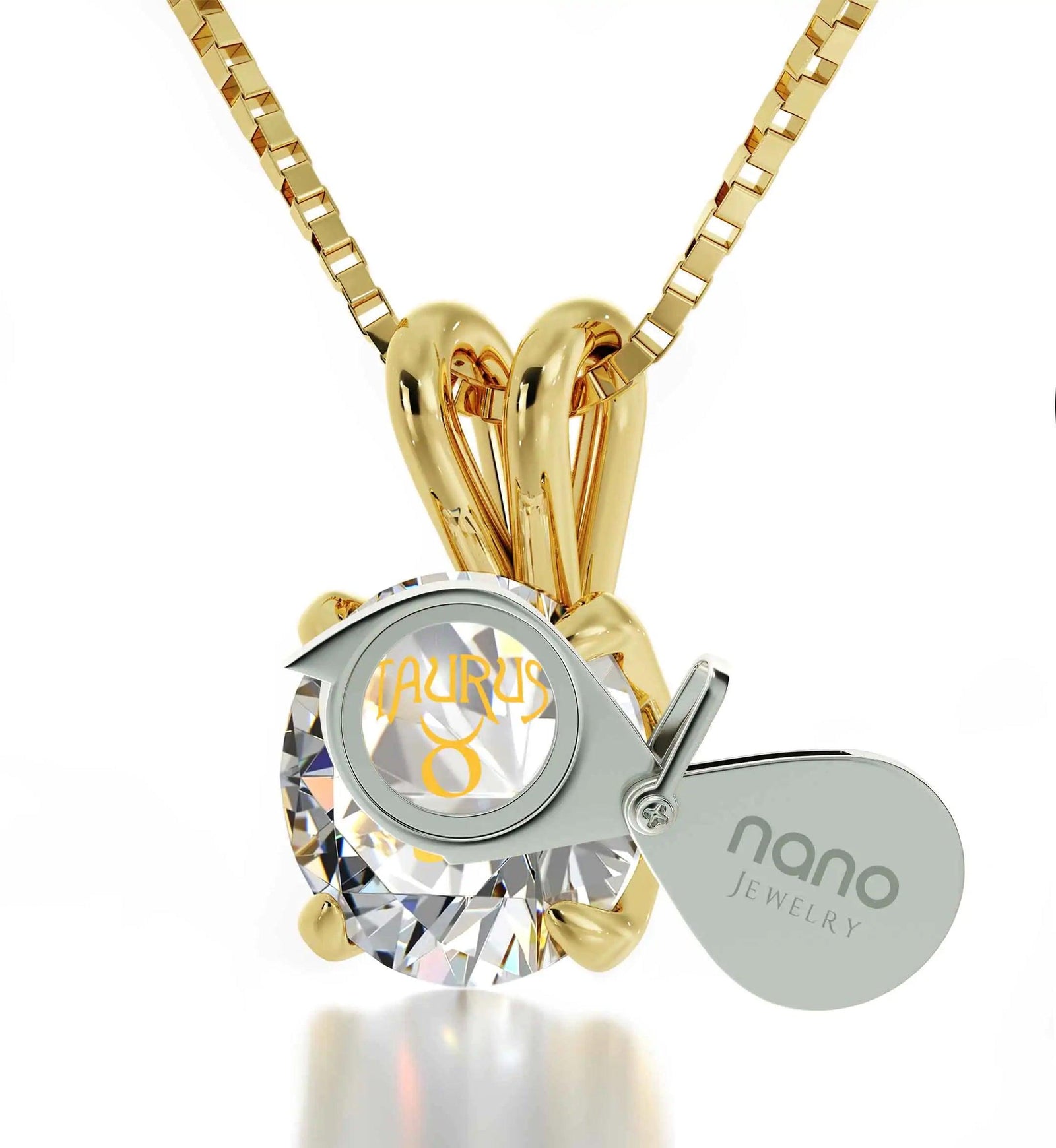 Taurus Zodiac Necklace - Evallys.com