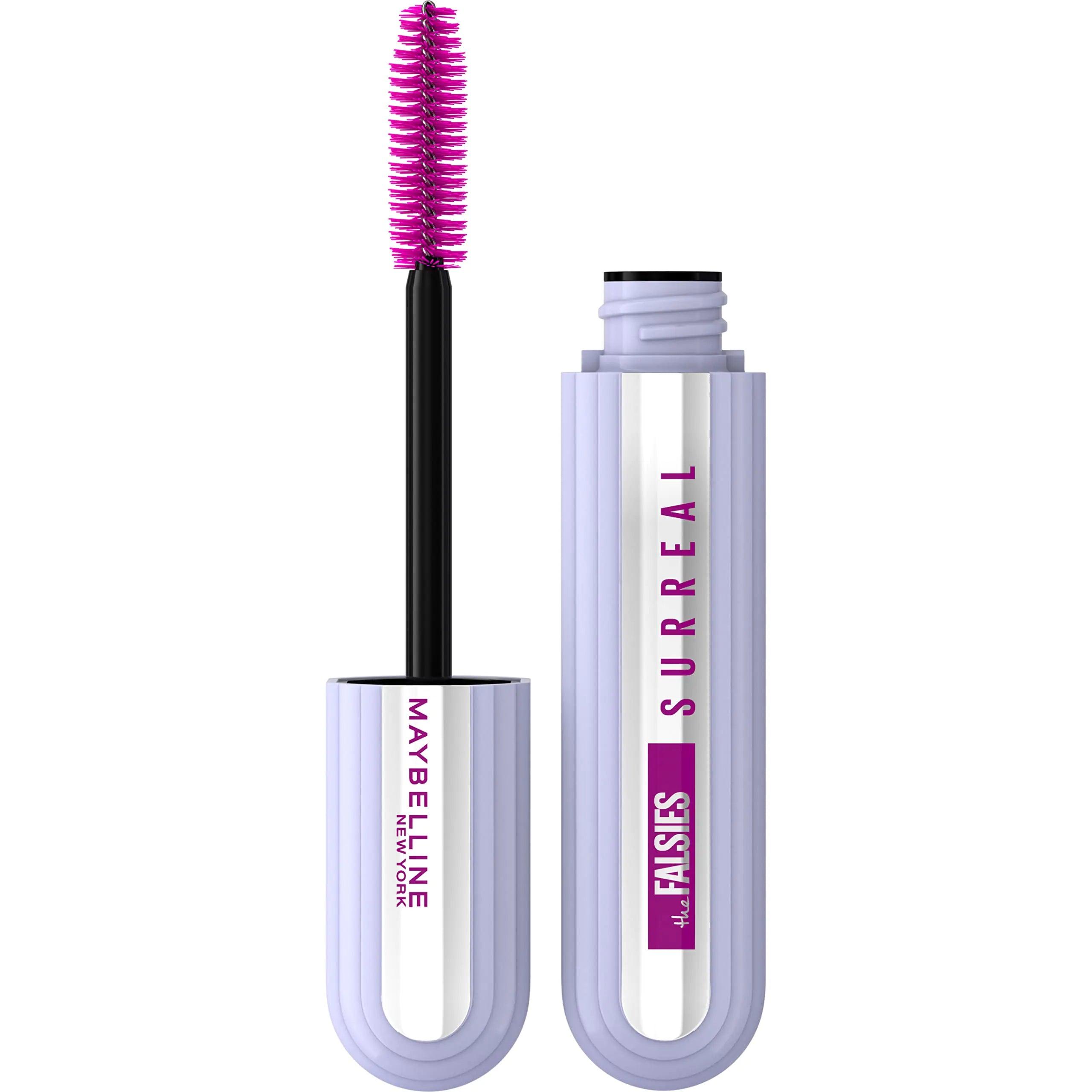 Maybelline The Falsies Surreal Extensions Washable Mascara, Volumizing, Lengthening Mascara Make Up, Brownish Black, 1 Count 0.33 Fl Oz (Pack of 1) - Evallys.com # #