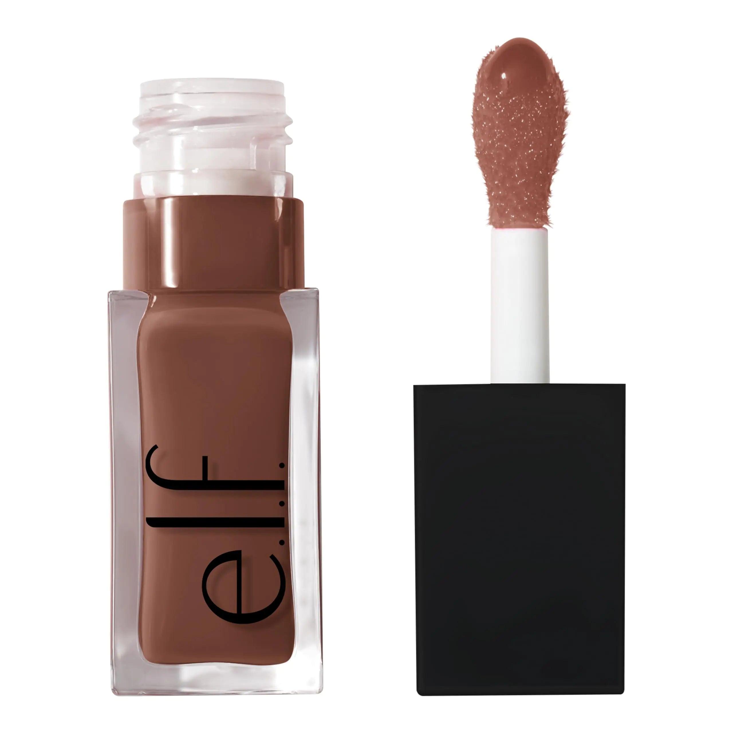 e.l.f. Glow Reviver Lip Oil, Nourishing Tinted Lip Oil For A High-shine Finish, Infused With Jojoba Oil, Vegan & Cruelty-free, Honey Talks 0.25 Fl Oz (Pack of 1) - Evallys.com # #