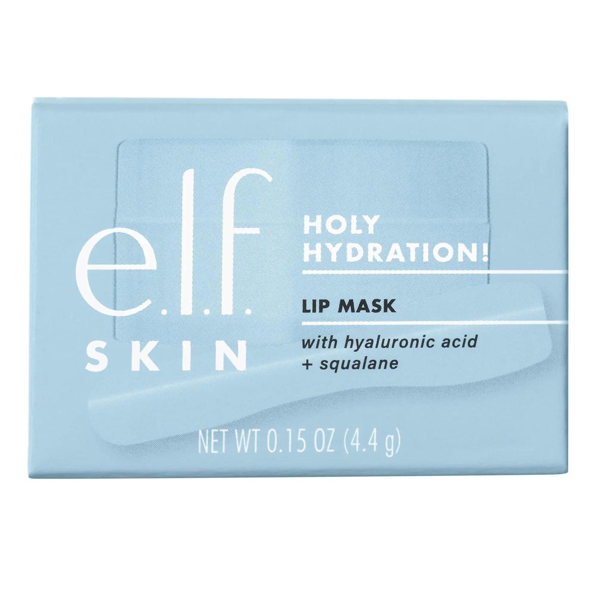 e.l.f. SKIN Holy Hydration! Lip Mask, Hydrating Lip Mask For A Softer & Smoother Pout, Infused With Hyaluronic Acid, Non-Sticky, Vegan & Cruelty-Free (pack of 1) 2 Piece Set - Evallys.com # #