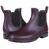 Asgard Women's Ankle Rain Boots Waterproof Chelsea Boots 12 Burgundy - Evallys.com # #