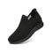 Bernal Sneakers for Women Walking Shoes Non Slip Lightweight Casual Breathable Tennis Shoes Work Shopping Travel 11.5 Black2 - Evallys.com # #