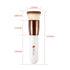 DUcare Foundation Brush Flat Top Kabuki Self Tanner Brush Synthetic Professional Makeup Brush Liquid Blending Mineral Powder Buffing Stippling Makeup Tools, Rose Golden/White rose gold - Evallys.com # #