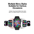 TG08 Smart Watch, 1.85"Smartwatch for Men Women (Answer/Make Call), Fitness Tracker with 100+ Sport Modes, Waterproof Watch. - Evallys.com