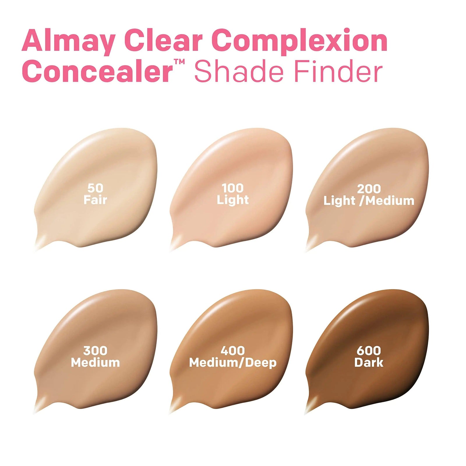 Almay Clear Complexion Acne & Blemish Spot Treatment Concealer Makeup with Salicylic Acid- Lightweight, Full Coverage, Hypoallergenic, Fragrance-Free, for Sensitive Skin, 300 Medium, 0.3 fl oz. 0.3 Fl Oz (Pack of 1) - Evallys.com # #