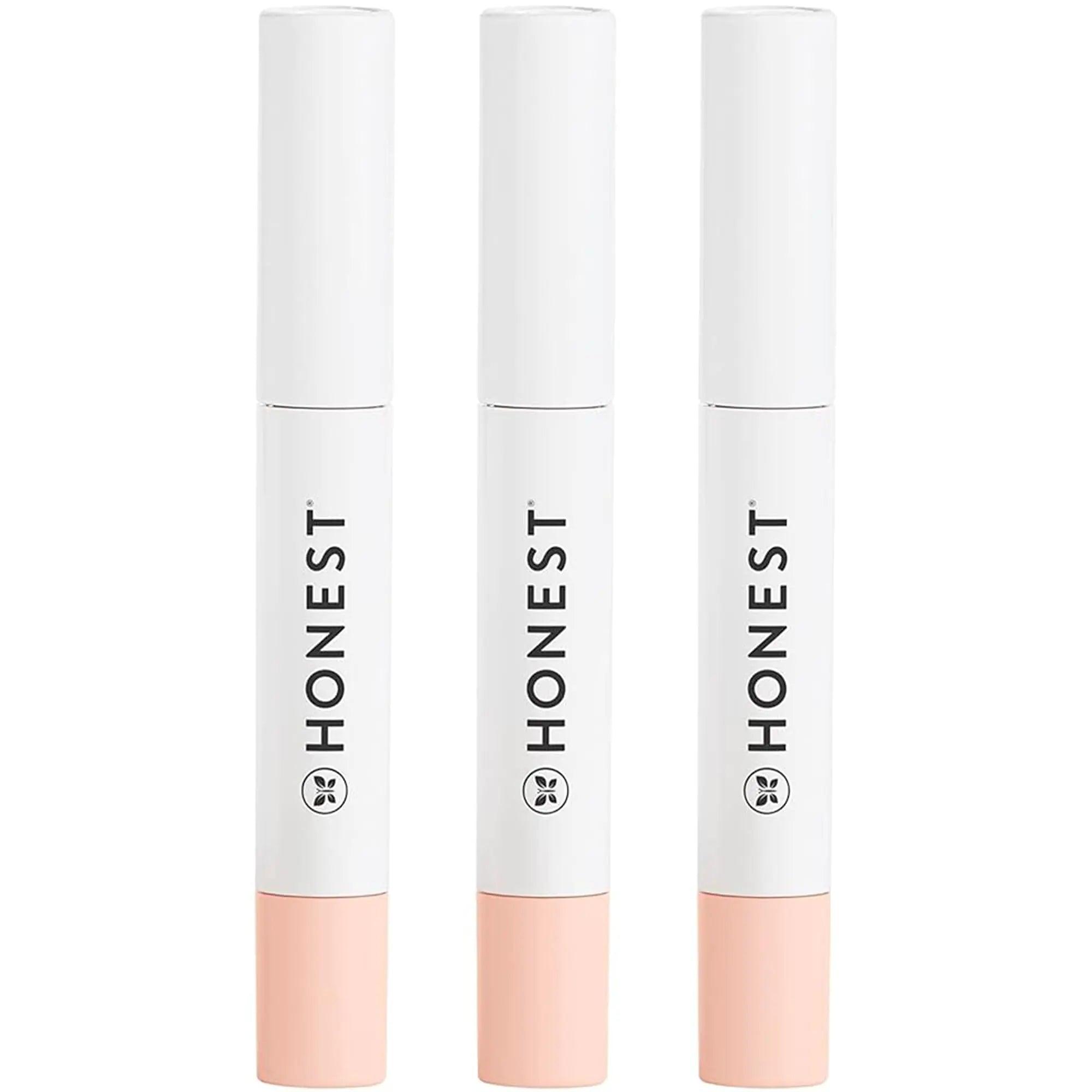 Honest Beauty 2-in-1 Extreme Length Mascara + Lash Primer 3-Pack | EWG Verified + Cruelty Free | 0.27 fl oz each (pack of 3) Extreme Length Mascara 3-Pack - Evallys.com # #