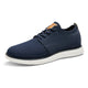 Bruno Marc Men's KnitFlex Breeze Mesh Sneakers Oxfords Lace-Up Lightweight Casual Walking Shoes 10.5 1/Dark/Blue - Evallys.com