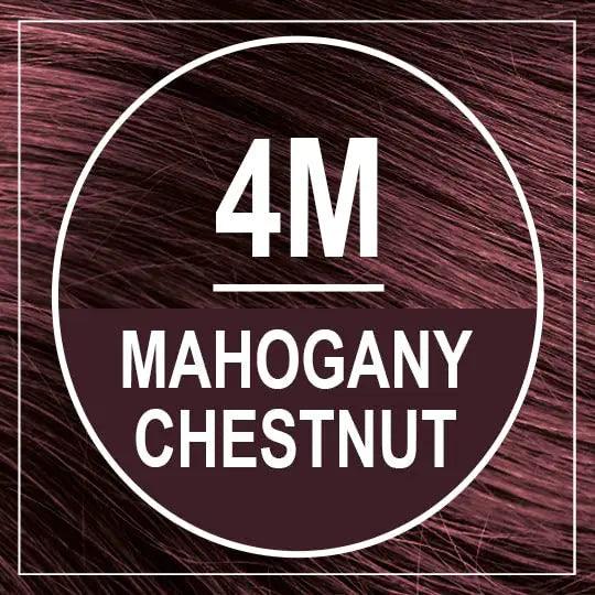 Naturtint Permanent Hair Color 4M Mahogany Chestnut (Pack of 1), Ammonia Free, Vegan, Cruelty Free, up to 100% Gray Coverage, Long Lasting Results - Evallys.com # #