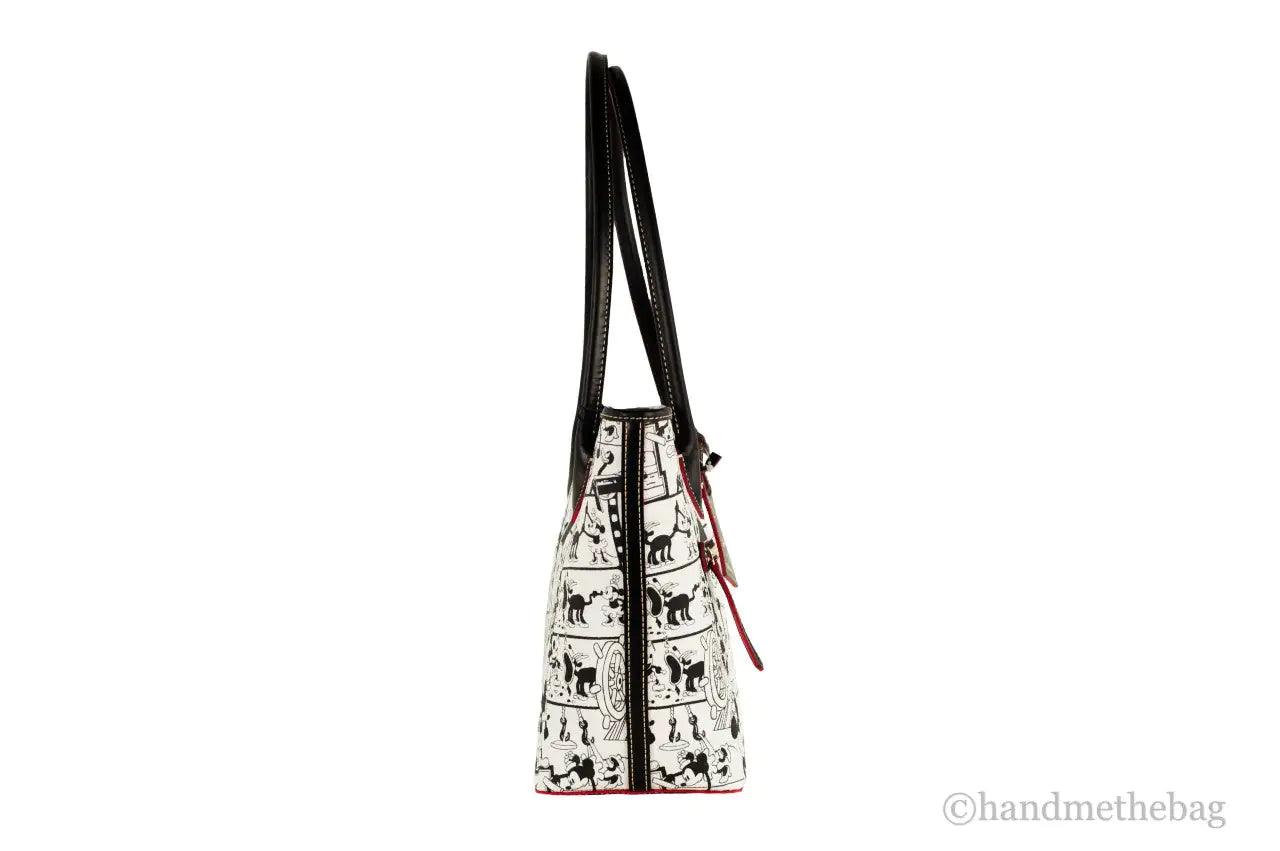 Dooney & Bourke Mickey Mouse Steamboat Willie Medium Tote - Evallys.com # #