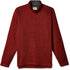 Wrangler Authentics mens Long Sleeve Fleece Quarter-Zip Sweater Small Bossa Nova - Evallys.com # #