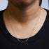 Unisex Solid 14K Gold 1.5mm Paperclip Chain Necklace - Choice of Length and Metal Color - Evallys.com