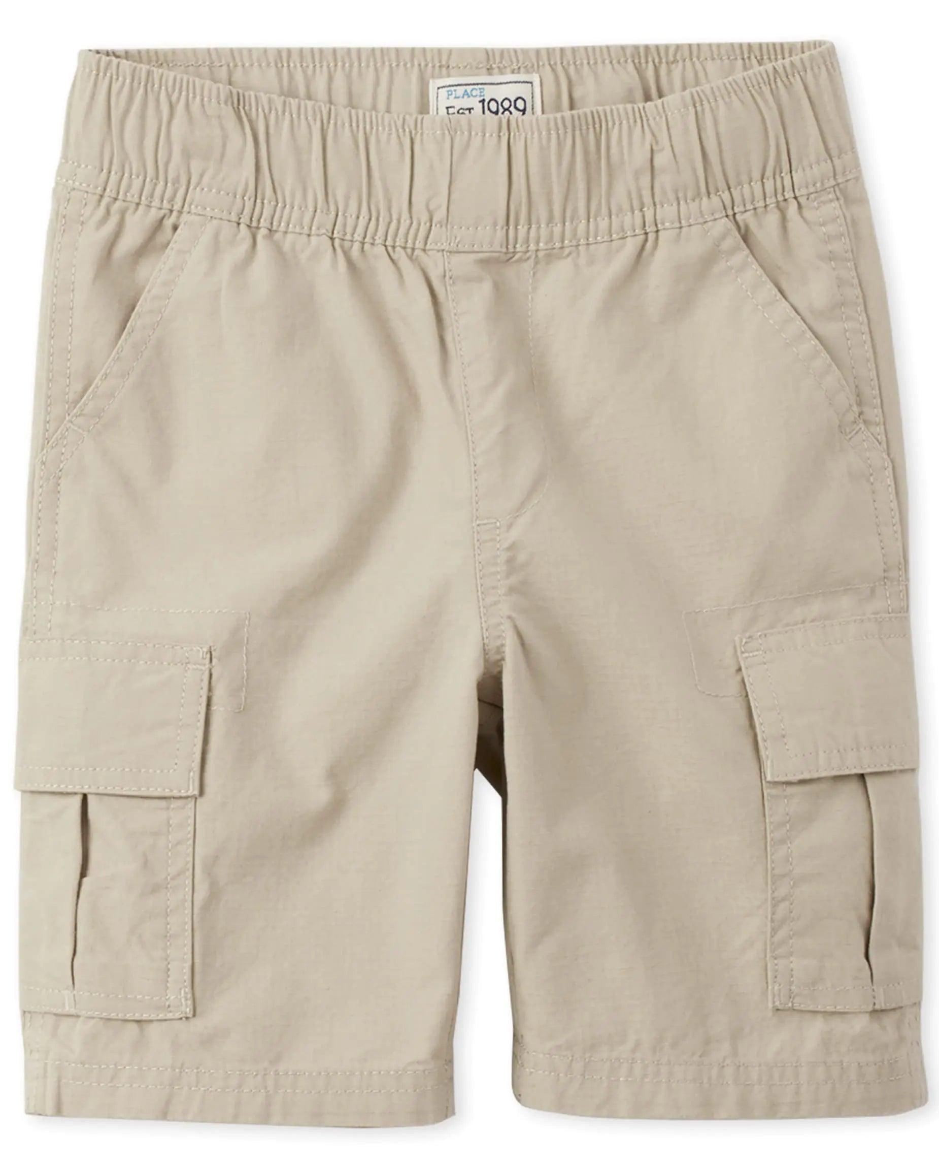 The Children's Place boys Bottoms Cargo Shorts 16 Sandwash Single 1 - Evallys.com # #
