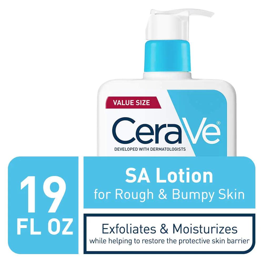 CeraVe SA Lotion for Rough & Bumpy Skin | Vitamin D, Hyaluronic Acid, Lactic Acid, Niacinamide & Salicylic Acid Lotion | Rough And Bumpy Skin Lotion |Gentle Exfoliating Body Lotion | 19 Ounce 1.19 Pound (Pack of 1) - Evallys.com # #