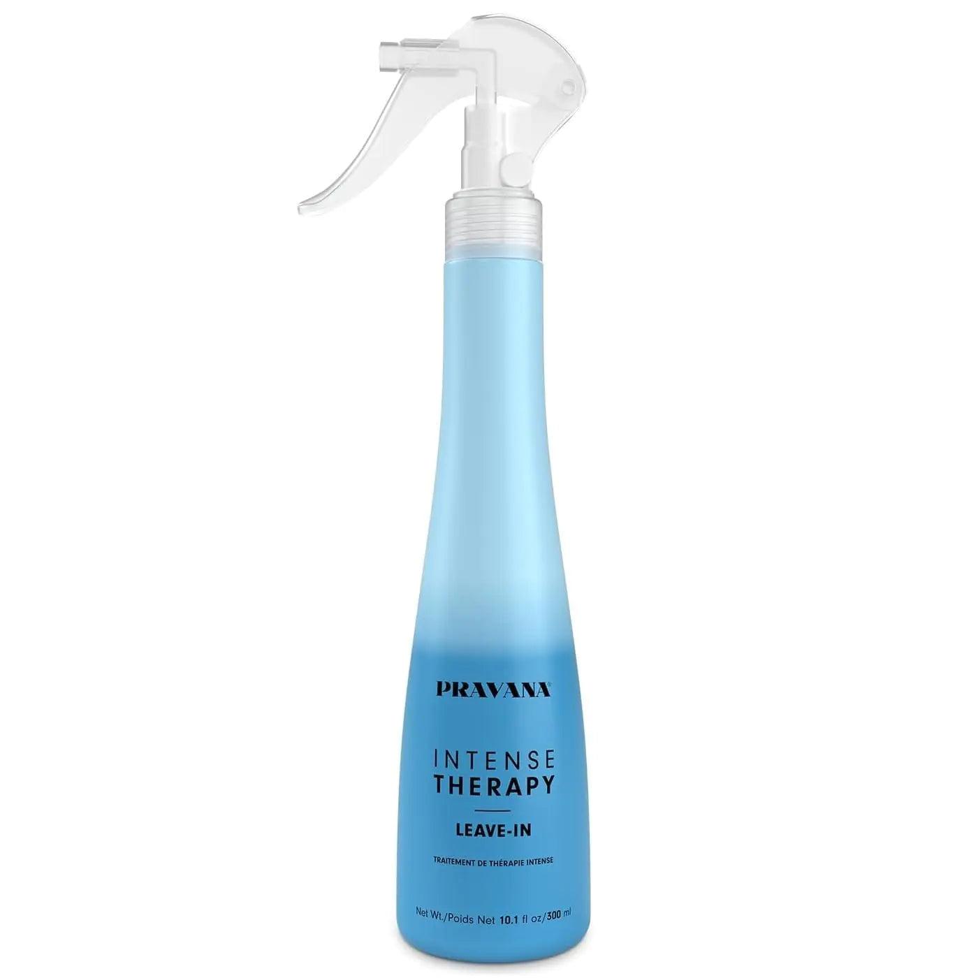 PRAVANA Intense Therapy Leave-In Conditioner Spray Treatment & Detangler | Instantly Detangles & Hydrates | Equalizes Hair Porosity | For All Hair Types | Strengthens & Softens Hair 10.1 Fl Oz (Pack of 1) - Evallys.com
