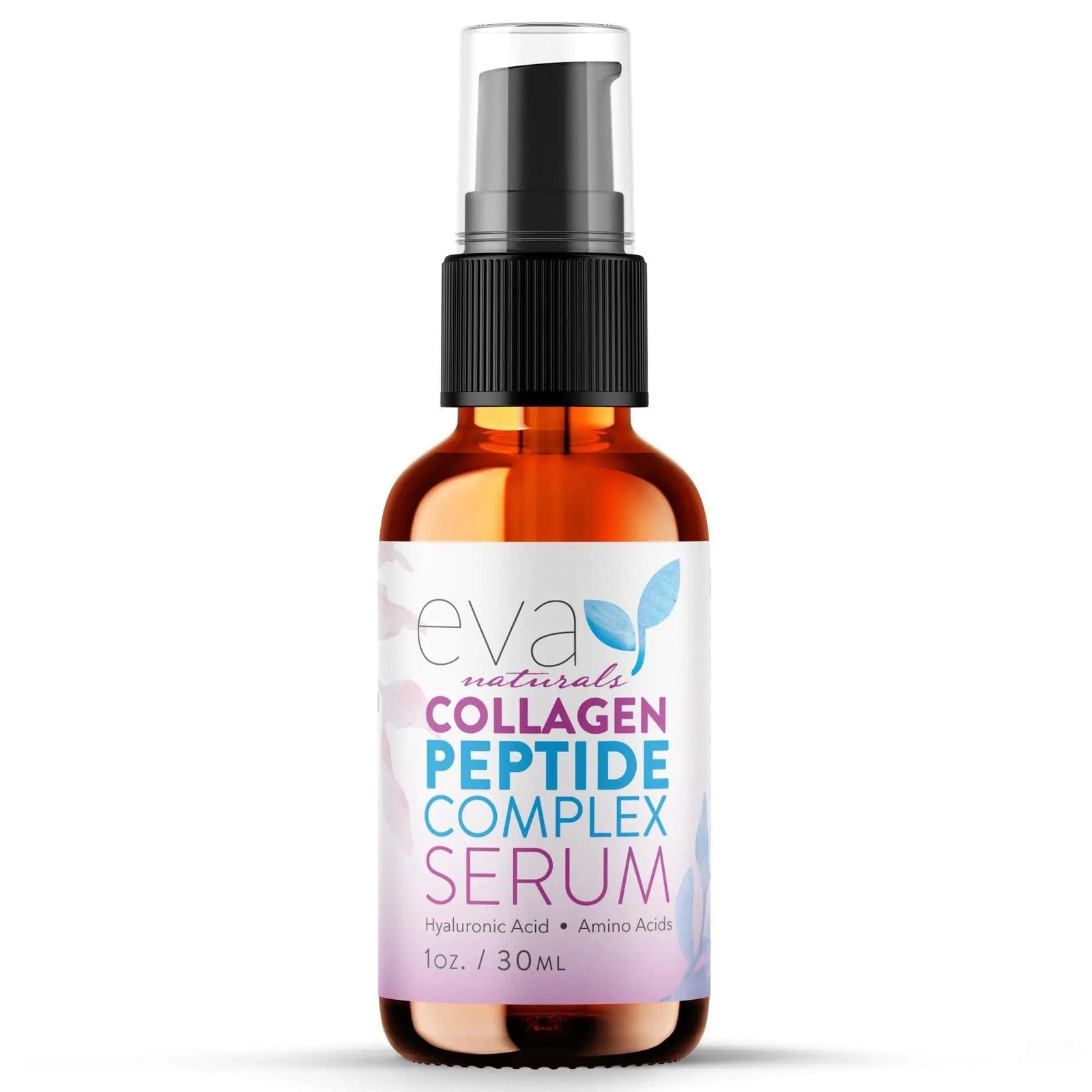 Collagen Peptide Serum - Anti Aging Collagen Serum for Face, Skin Brightening, Reduces Fine Lines & Wrinkles (1 oz) 1 Fl Oz (Pack of 1) - Evallys.com # #