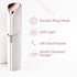 Facial Hair Removal for Women, Face Trimmer for Women, Painless Facial Hair Removal Device for Face, Upper Lips and Chin, USB Rechargeable White - Evallys.com # #