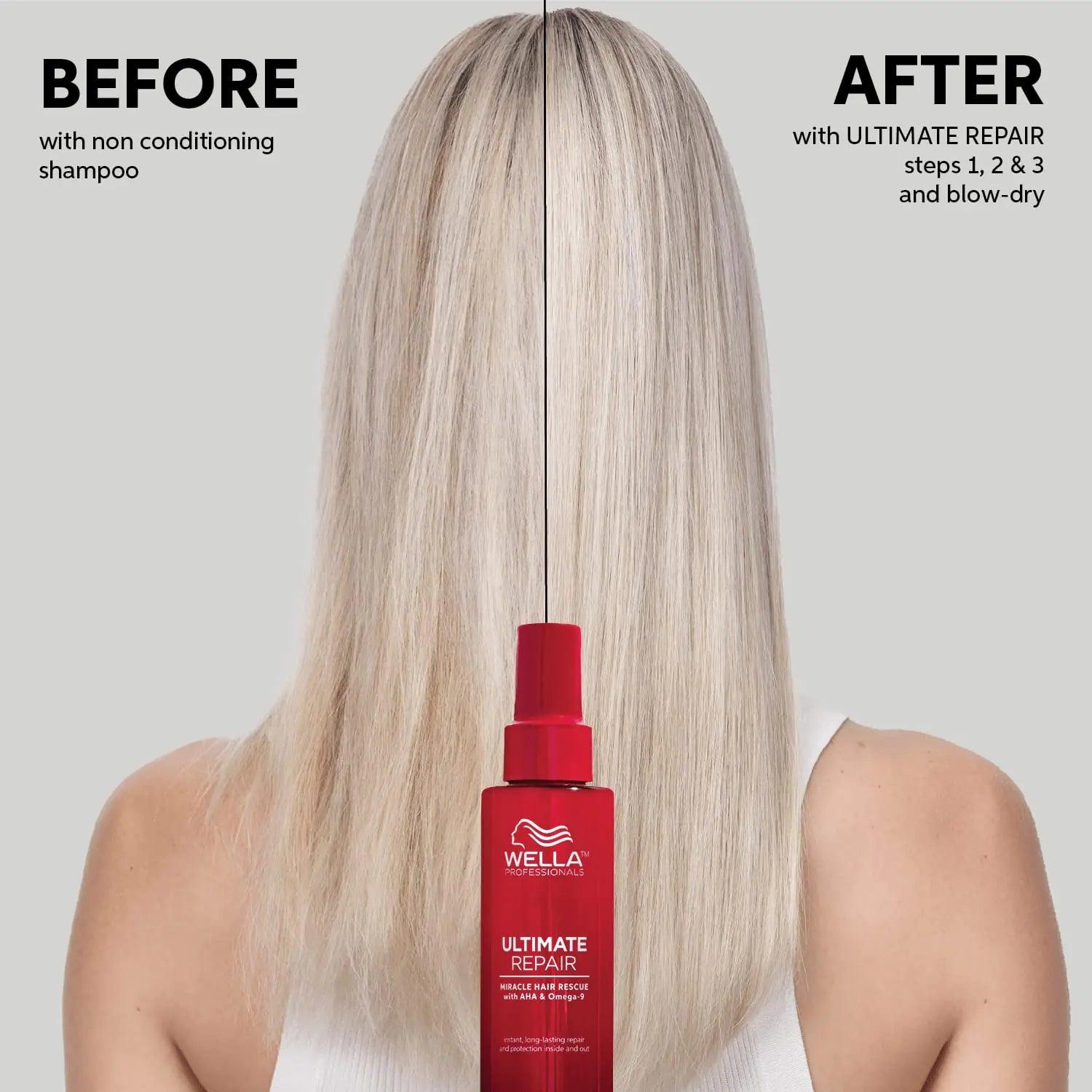 Wella Professionals ULTIMATE REPAIR Miracle Hair Rescue, Luxury Leave-In Hair Repair Treatment for Damaged Hair 1 Fl Oz (Pack of 1) - Evallys.com # #