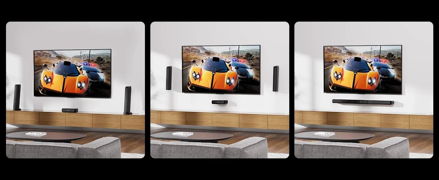 ULTIMEA 180W RGB Soundbar – 5.0 Home Theater with HDMI ARC & App Control - Evallys.com