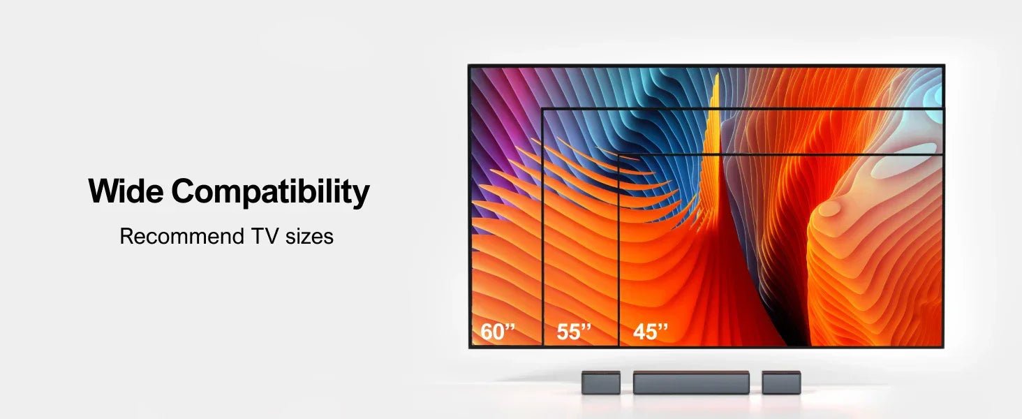 ULTIMEA 5.1 Soundbar – 320W Home Theater with Subwoofer & Rear Speakers - Evallys.com