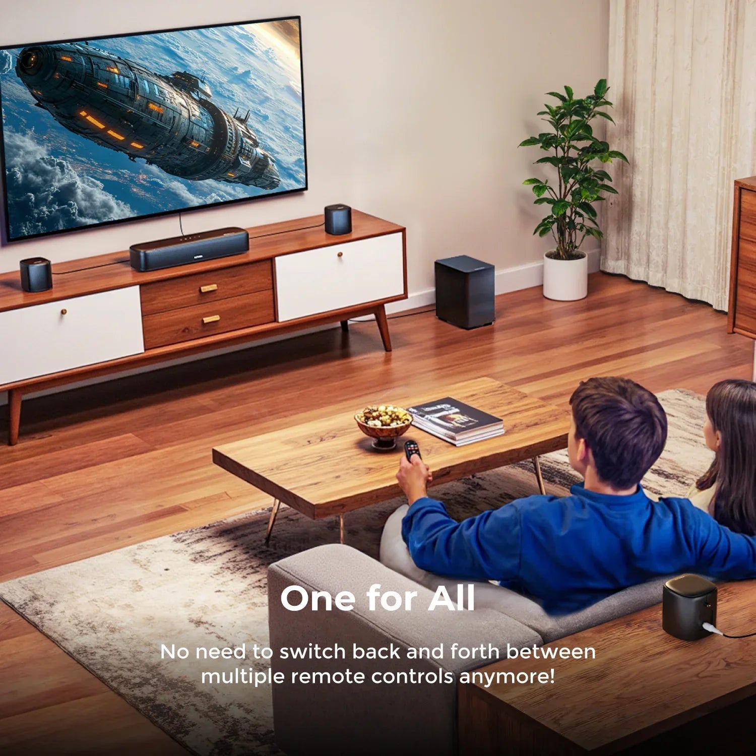 ULTIMEA 7.1ch Dolby Atmos Soundbar –350W Bluetooth Home Theater System - Evallys.com