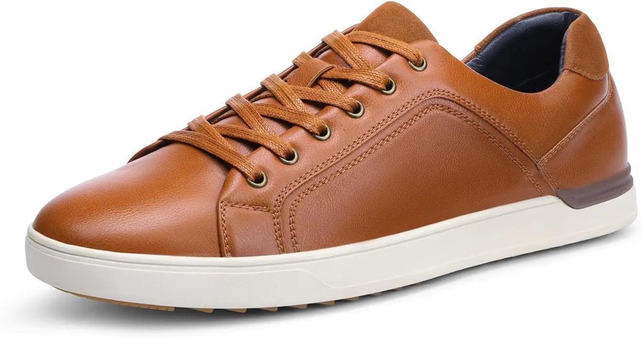 Bruno Marc Men's Casual Dress Sneakers Skate Shoes 11 Wide Brown - Evallys.com # #