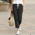 Drawstring Elastic Waist Pants - Evallys.com
