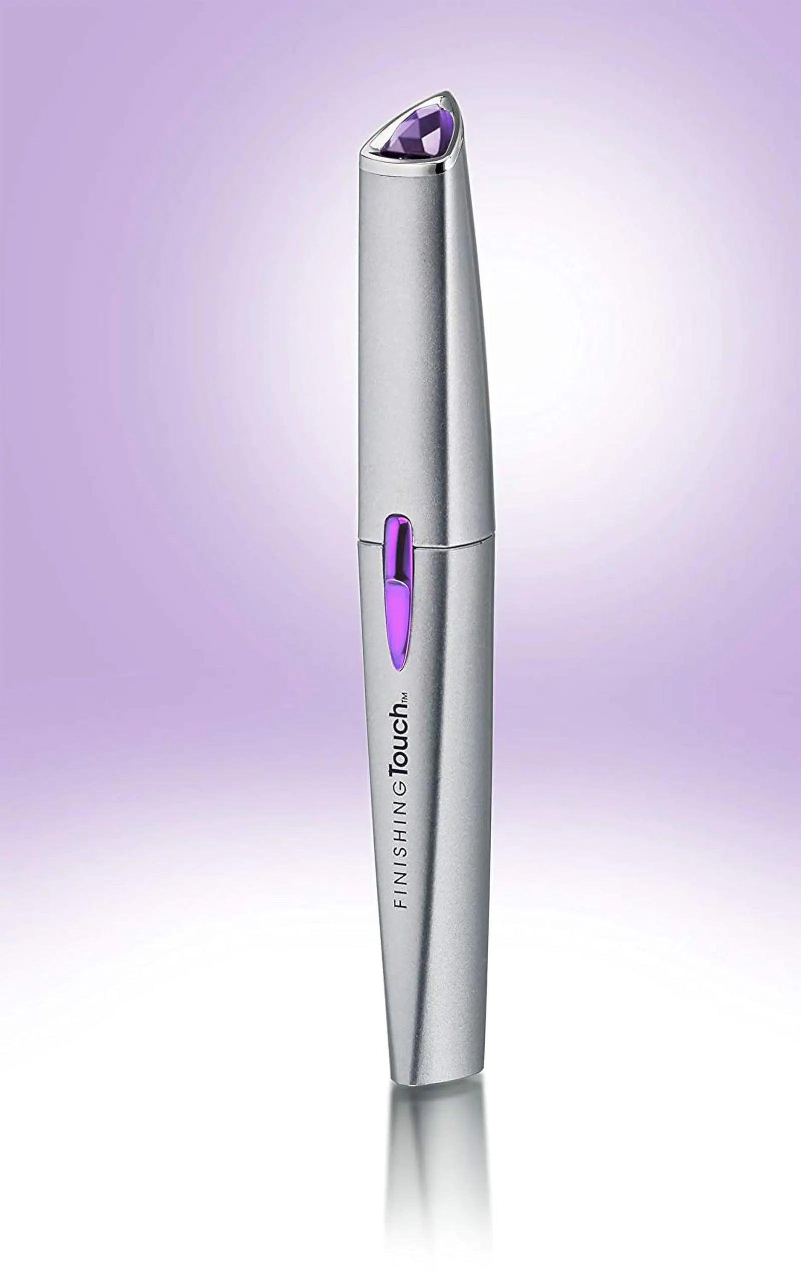 Finishing Touch Lumina Painless Hair Remover, Silver, New Edition - Evallys.com # #