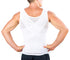 Esteem Apparel Original Men's Chest Compression Shirt to Hide Gynecomastia Moobs Shapewear Medium White - Evallys.com # #