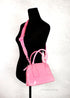 Marc Jacobs Small Candy Pink Patent Dome Satchel Crossbody Bag - Evallys.com # #