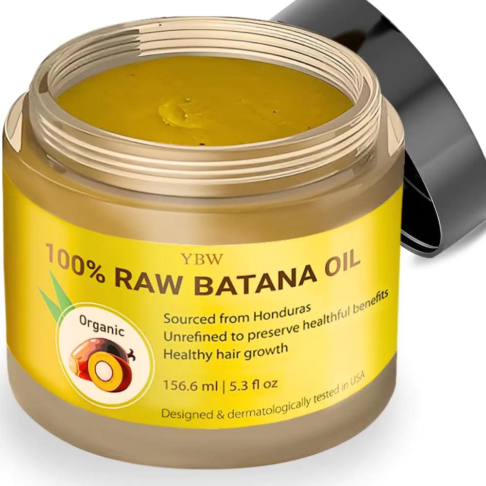 Batana Oil from Honduras - 100% Natural & Organic Dr. Sebi Hair Growth Solution for Men & Women, Unrefined, Enhances Thickness, Prevents Hair Loss - Evallys.com # #