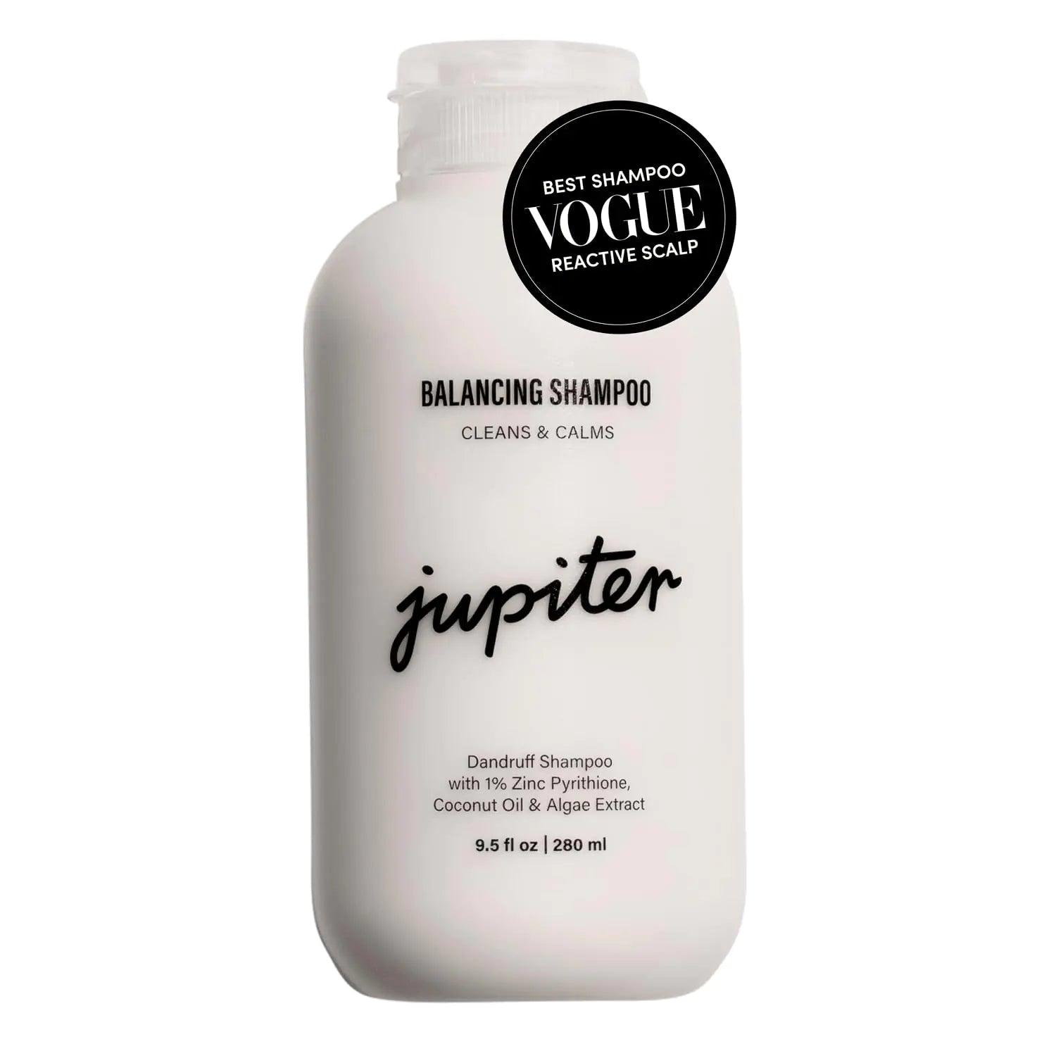 Jupiter Anti Dandruff Shampoo For Women & Men - Physician-Formulated For Flaky, Itchy, Oily, Dry Scalp - Vegan, Sulfate Free - Color Safe & Paraben Free Anti-Dandruff Shampoo With Zinc - 9.5 fl. Oz - Evallys.com # #