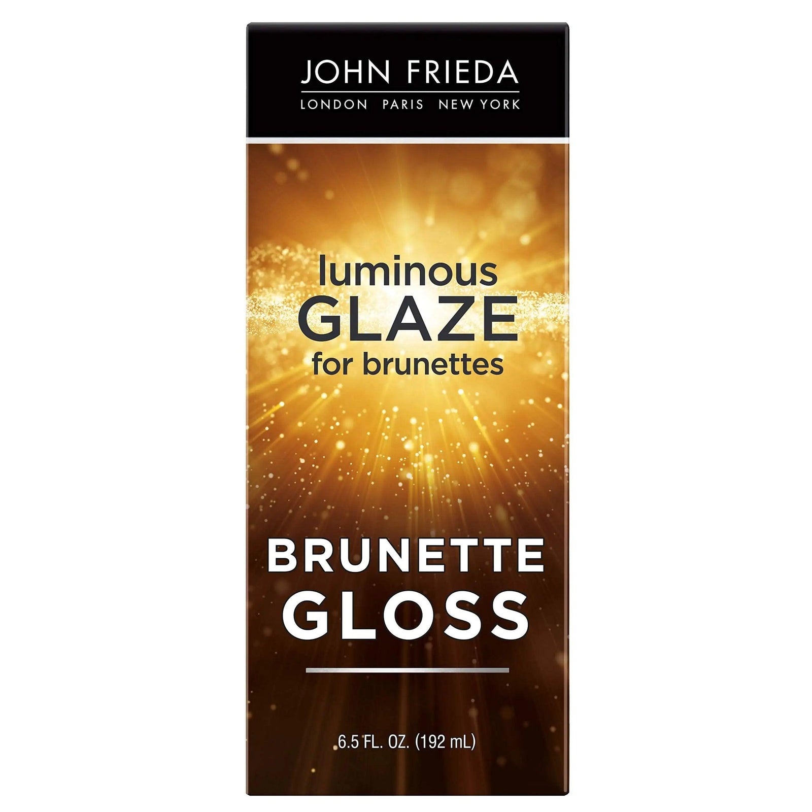 John Frieda Brilliant Brunette Luminous Glaze, Colour Enhancing Glaze, Designed to Fill Damaged Areas for Smooth, Glossy Brown Color, 6.5 Ounce (Packaging May Vary) Brunette Gloss 6.5 Ounce (Pack of 1) - Evallys.com # #