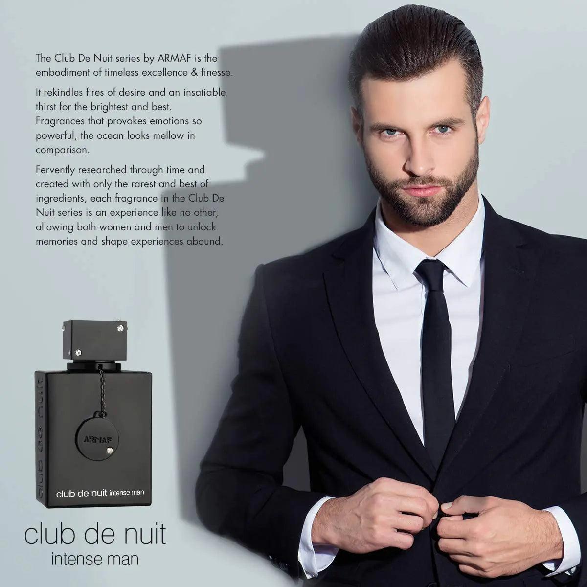 ARMAF Club De Nuit Intense Man Eau De Toilette, 3.6 Ounce, woody spicy - Evallys.com # #