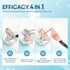 Modelones Rhinestone Glue for Nail, No Wipe Nail Gem Glue, Super Strong Adhesive Glue Gel with Nail Charms & Dual-Use Nail Brush for Nail Rhinestones/Nail Jewelry/Nail Diamonds, 4 Piece Set B1-Rhinestone Glue Set - Evallys.com # #