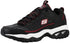 Skechers Men's Energy Afterburn 8 Wide Black/Silver/Red - Evallys.com # #