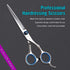 Stainless Steel Hair Cutting Scissors 6.5 Inch Hairdressing Razor Shears Professional Salon Barber Haircut Scissors, One Comb Included, Home Use for Man Woman Adults Kids Babies - Evallys.com # #