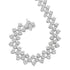 .925 Sterling Silver 1.0 cttw Miracle-Set Round Diamond "Zig Zag" Link Bracelet (I-J Color, I3 Clarity) -7.25 - Evallys.com # #