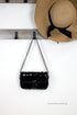 Marc Jacobs The Mini J Marc Shoulder Black Sequined Bag - Evallys.com # #