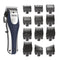 Wahl Lithium Ion Pro Rechargeable Cordless Hair Clippers for Men, Woman, & Children with Smart Charge Technology for Convenient at Home Haircutting - Model 79470 Sliver 22 Piece Set - Evallys.com # #