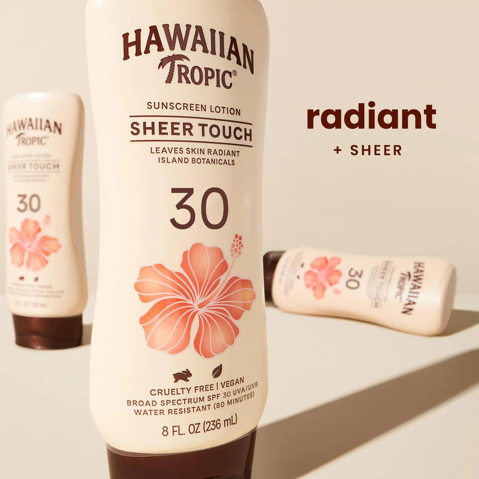 Hawaiian Tropic Sheer Touch Ultra Radiance Lotion Sunscreen SPF 30, 8oz | Hawaiian Tropic Sunscreen SPF 30, Sunblock, Broad Spectrum Sunscreen, Oxybenzone Free Sunscreen, Body Sunscreen, 8oz - Evallys.com # #