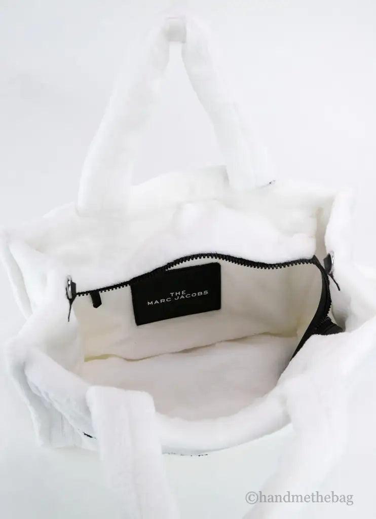 Marc Jacobs The Terry White Medium Fabric Tote - Evallys.com # #