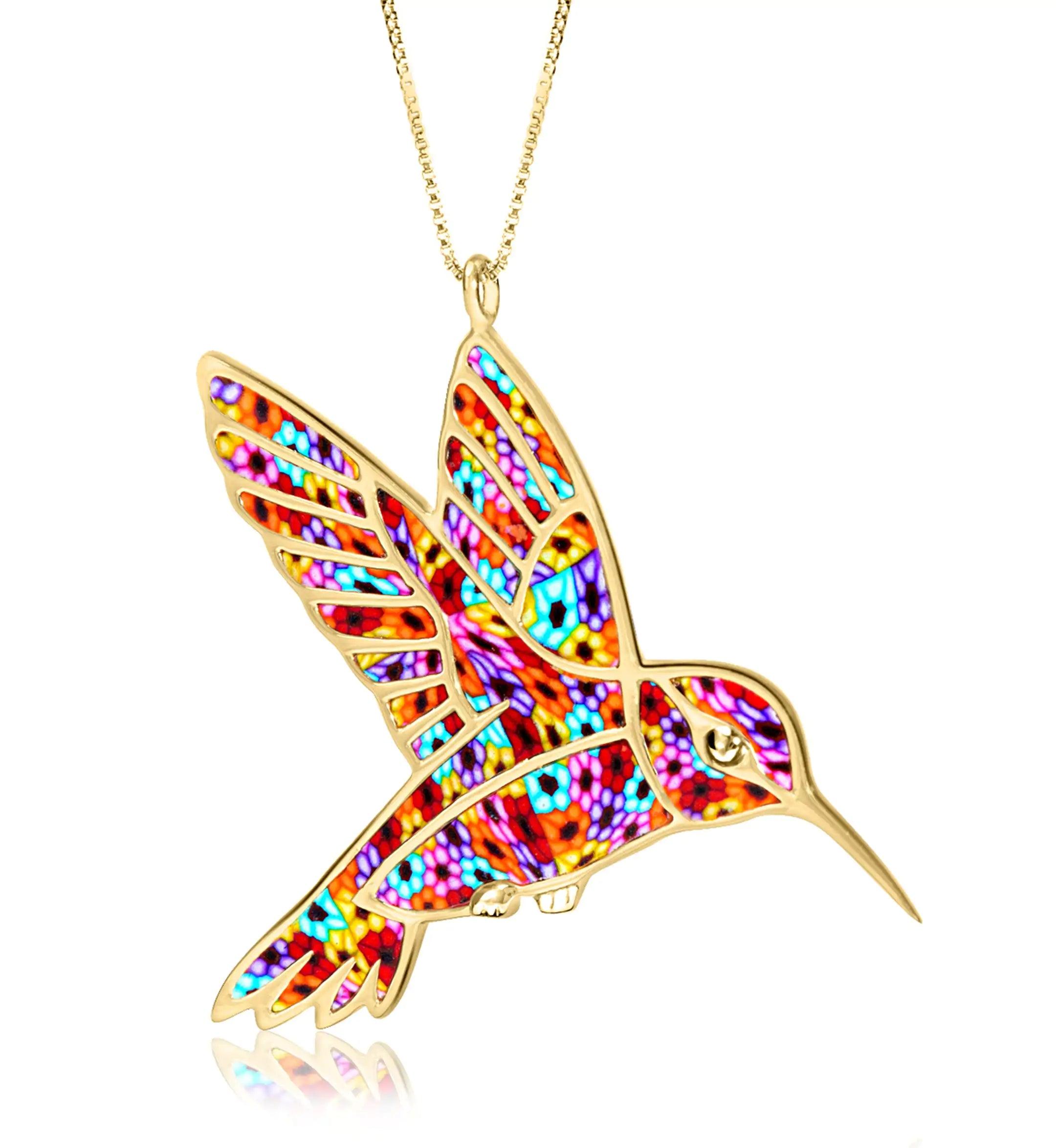 Hummingbird Necklace - Evallys.com