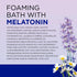 Dr Teal's Foaming Bath with Pure Epsom Salt, Sleep Blend with Melatonin, Lavender & Chamomile Essential Oils, 34 Fl Oz (Pack of 4) (Packaging May Vary) - Evallys.com # #