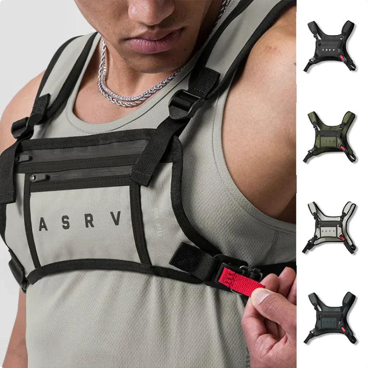 Men's Tactical Chest Rig & Waist Bag – Streetwear & Fitness Gear - Evallys.com # #