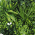 Artificial Green Wall Disc 30" White Frame UV Resistant - Evallys.com # #