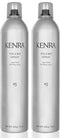 Kenra Volume Spray 25 80% | Super Hold Finishing & Styling Hairspray | Flake-free & Fast-drying | Wind & Humidity Resistance | All Hair Types | 16 oz (2-Pack) - Evallys.com # #