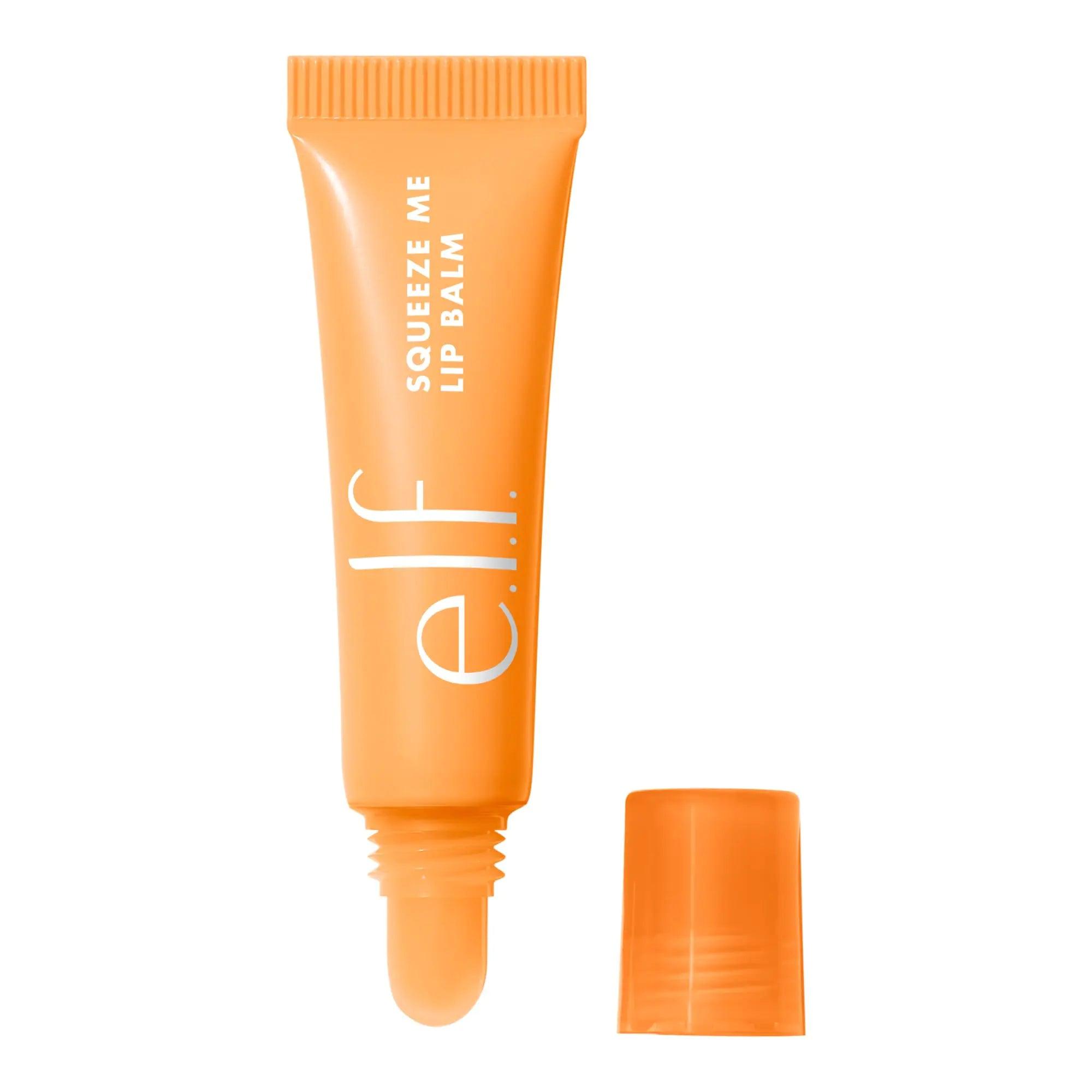 e.l.f. Squeeze Me Lip Balm, Moisturizing Lip Balm For A Sheer Tint Of Color, Infused With Hyaluronic Acid, Vegan & Cruelty-free, Peach 0.21 Ounce (Pack of 1) - Evallys.com # #