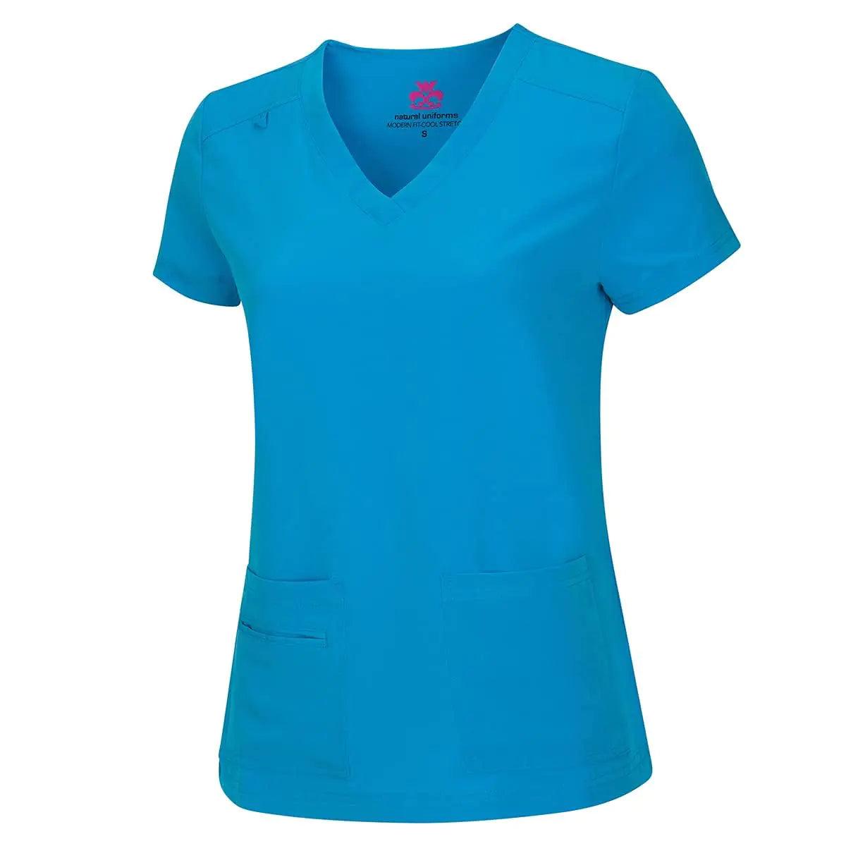 M&M SCRUBS Women's Breathable Cool Stretch Fabric Scrub Top and cargo Pant Set W.b X-Small-Petite - Evallys.com # #