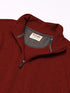 Wrangler Authentics mens Long Sleeve Fleece Quarter-Zip Sweater Small Bossa Nova - Evallys.com # #